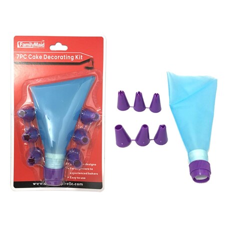 Familymaid Familymaid Silicone Pip Cake Deco Kit; 7 Piece - Pack of 72 13047
